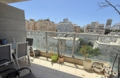 Downtown  Netanya 4 rooms 112 m2 Terrace 14m2 Lift Parking Storage
