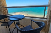 Blue Weiss Hotel Residence 2 rooms 55m2 Terrace 12m2 Sea view Lift Apartment for sale in Netanya