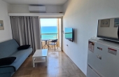 Blue Weiss Hotel Residence 2 rooms 55m2 Terrace 12m2 Sea view Lift Apartment for sale in Netanya