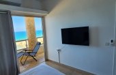 Blue Weiss Hotel Residence 2 rooms 55m2 Terrace 12m2 Sea view Lift Apartment for sale in Netanya